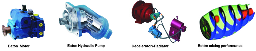 CEEC 10 CBM çimento mikser kamyonu avantajı