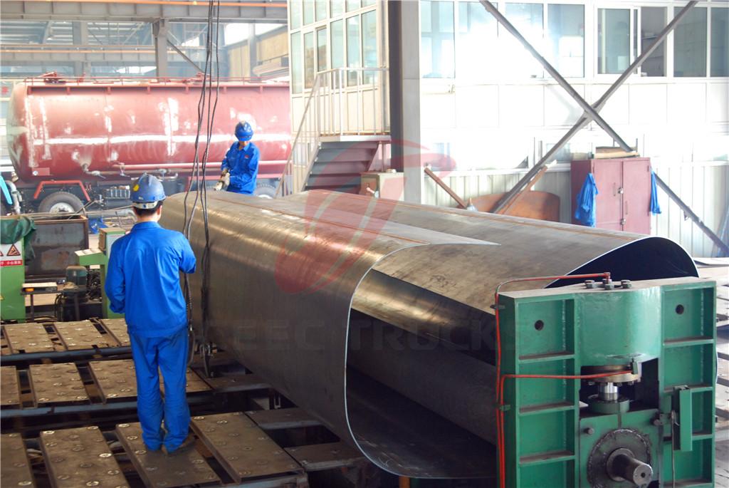 beiben offroad water tanker truck factory plant