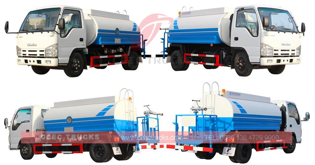 CEEC supply ISUZU 5CBM water tanker truck CEEC supply ISUZU 5CBM water tanker truck