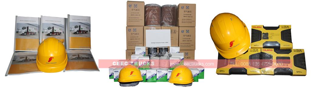 CEEC supply ISUZU 5CBM water tanker truck parts CEEC supply ISUZU 5CBM water tanker truck parts