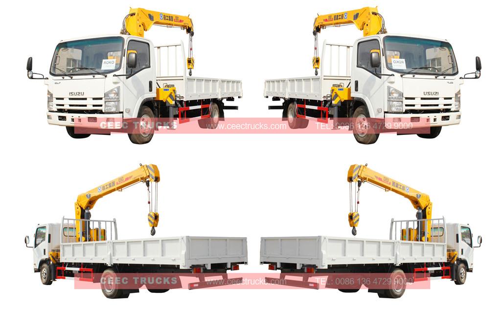 ISUZU 5tons telescopic boom crane truck wholesale ISUZU 5tons telescopic boom crane truck wholesale