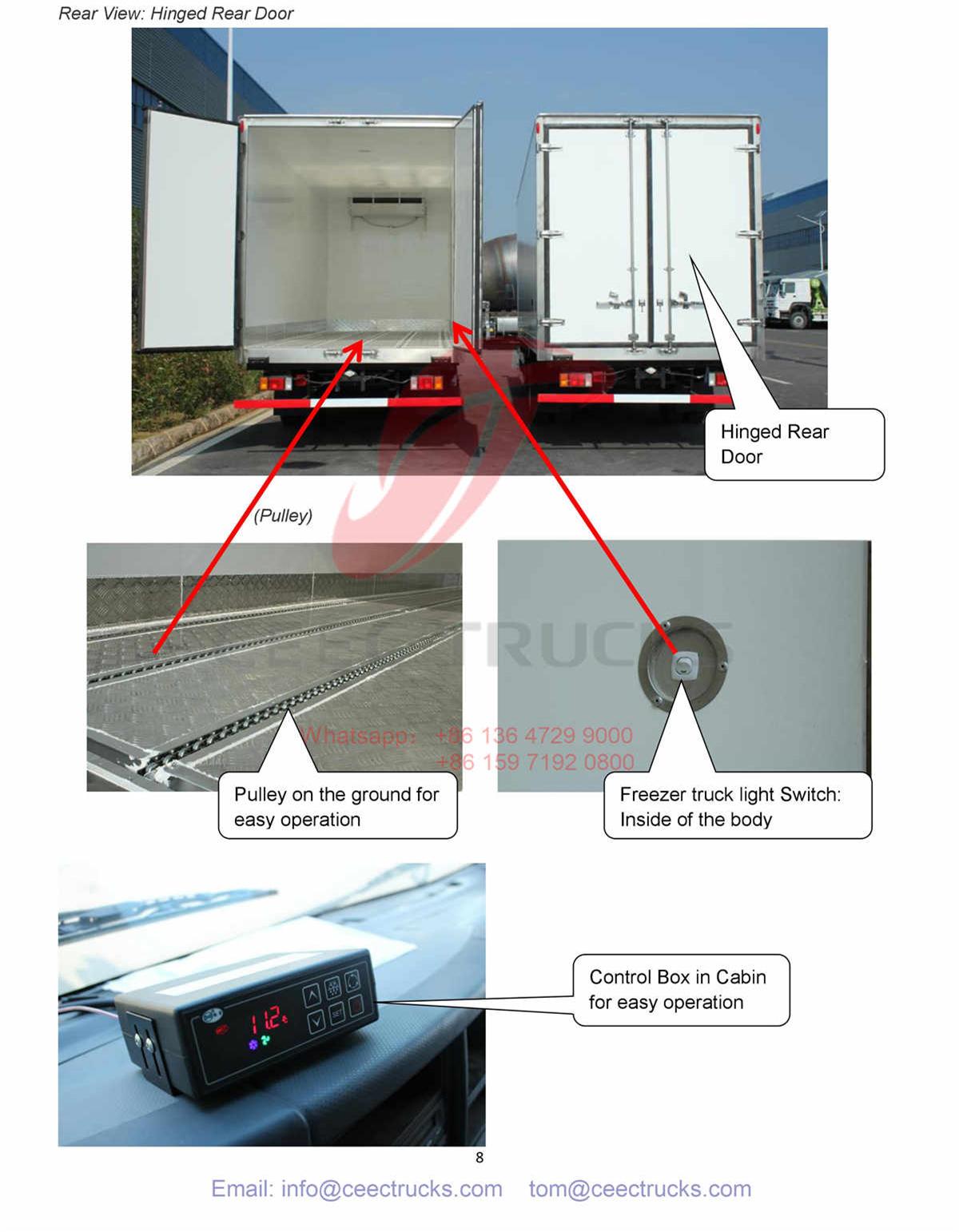 French Polynesia--ISUZU ELF 8Tons Refrigerator Truck Manual French Polynesia--ISUZU ELF 8Tons Refrigerator Truck Manual