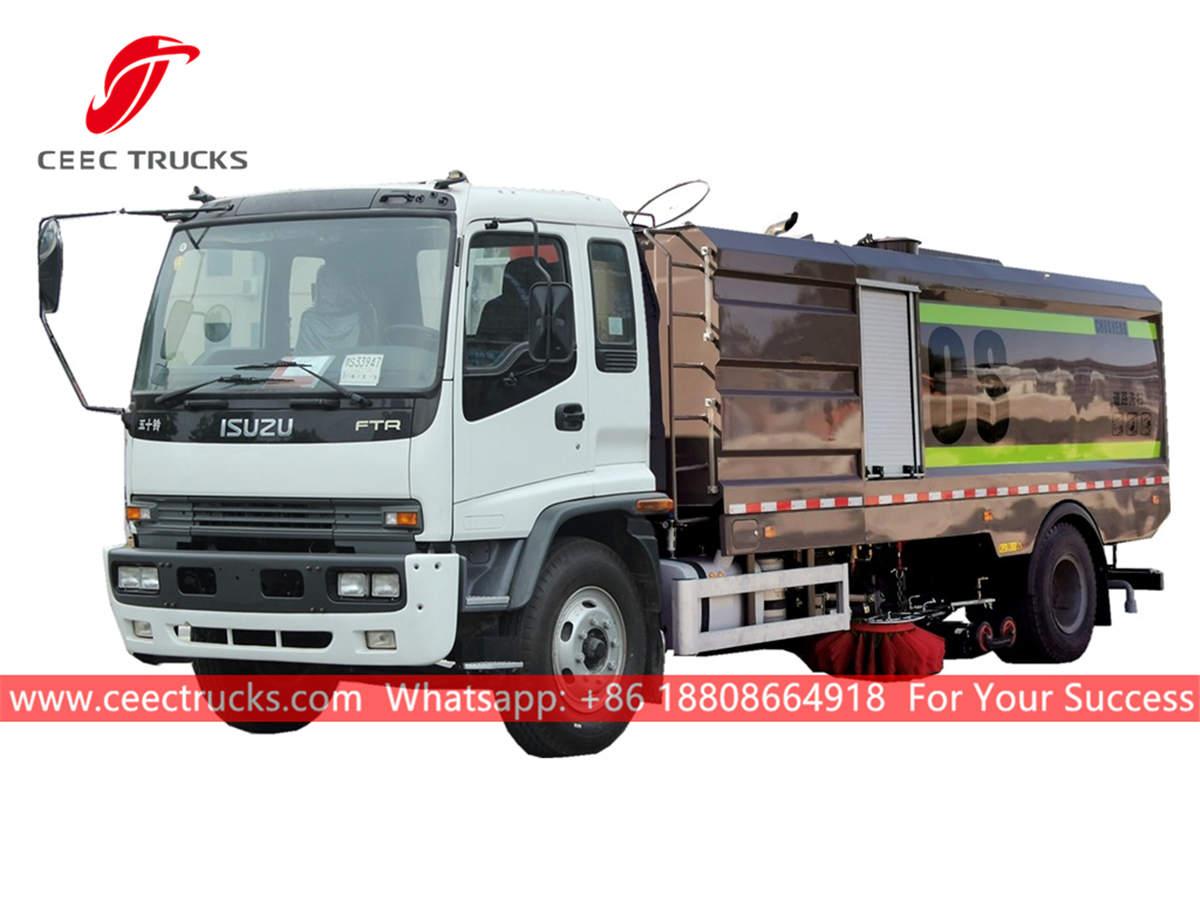 ISUZU high quality road sweeper truck ISUZU high quality road sweeper truck