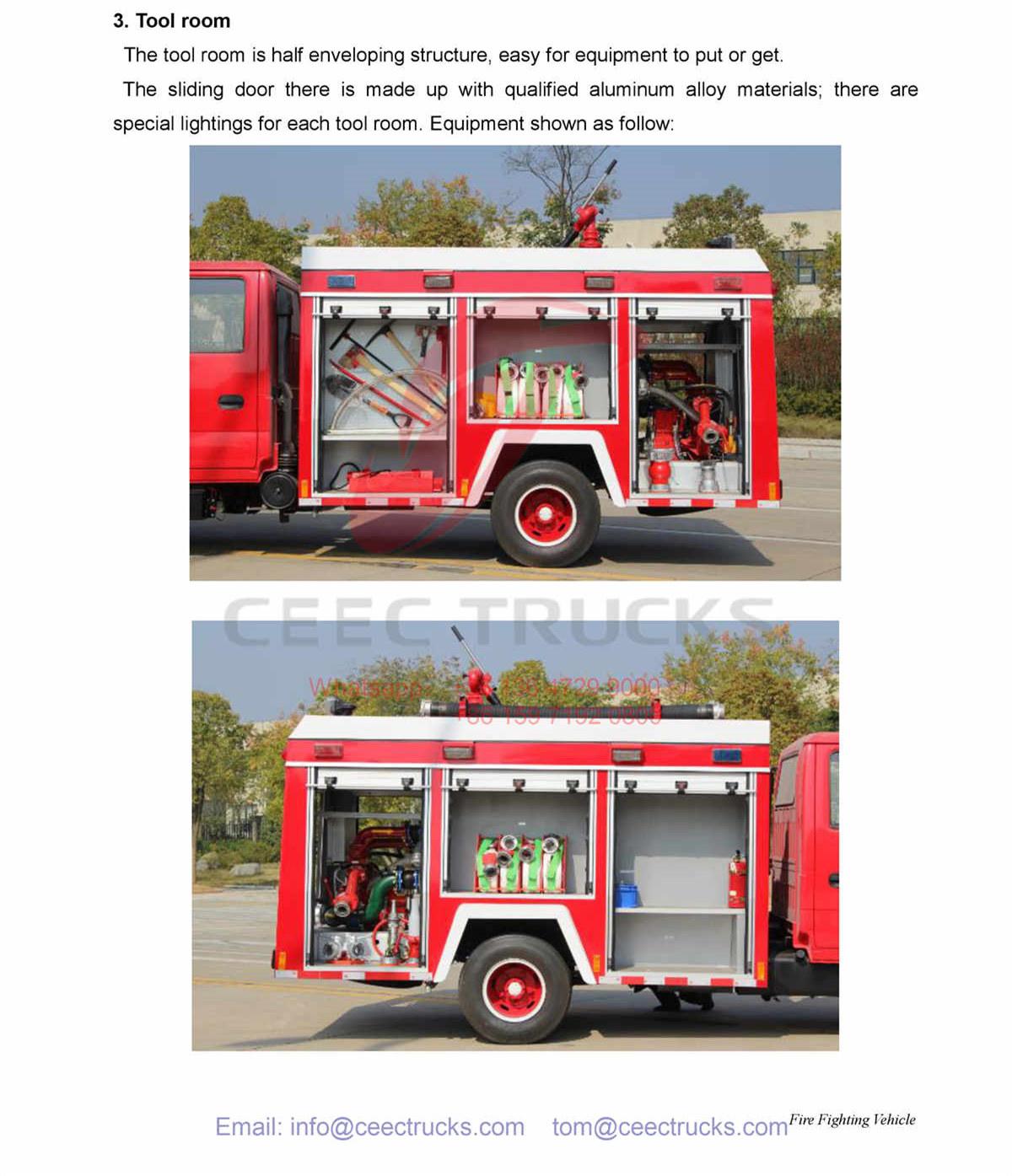 Philippine--ISUZU 3CBM water firefighting truck Philippine--ISUZU 3CBM water firefighting truck