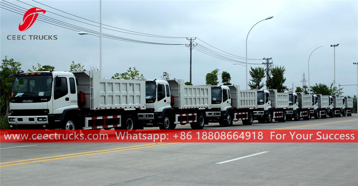 10 units dump trucks were exported to Philippines 10 units dump trucks were exported to Philippines
