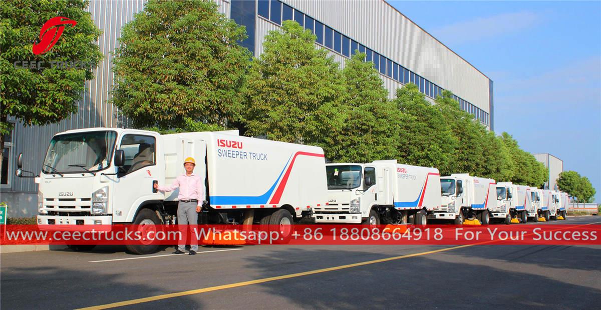 ISUZU Truck mounted sweepers ISUZU Truck mounted sweepers
