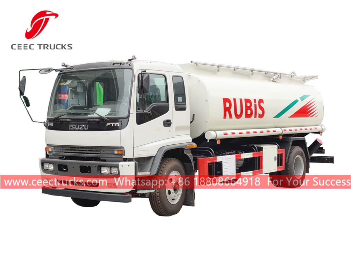 ISUZU 4&Atilde;2 fuel delivery truck