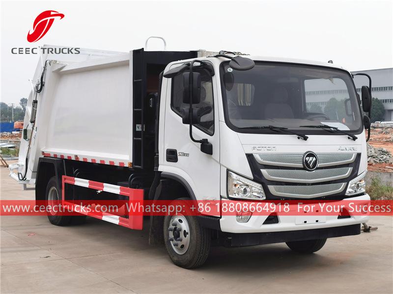 FOTON 6 wheeler refuse compressor truck FOTON 6 wheeler refuse compressor truck