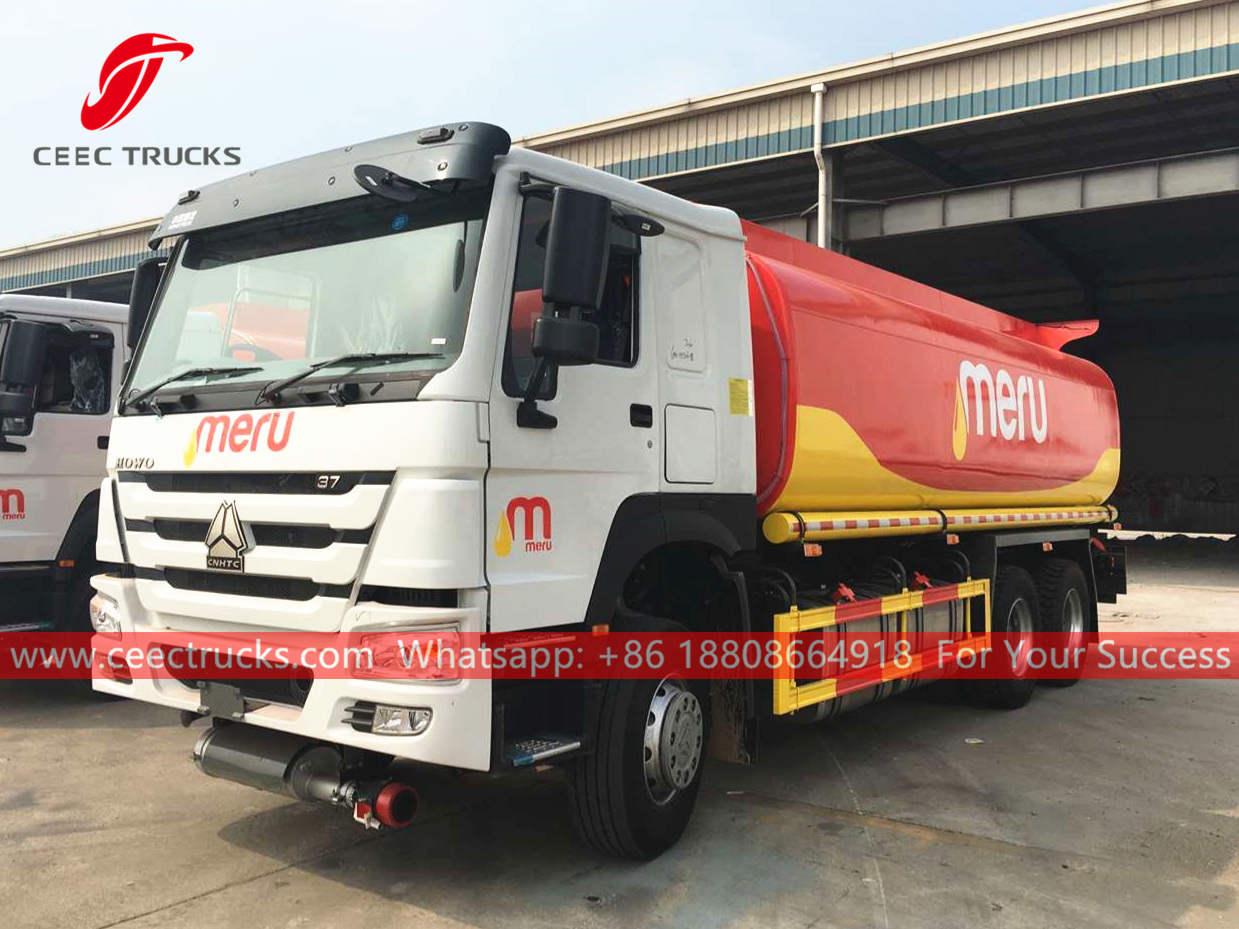 HOWO 20,000 liters petrol tanker truck HOWO 20,000 liters petrol tanker truck