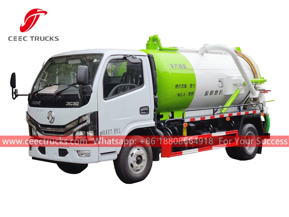 Dongfeng 4,000 liters sewer sucker truck Dongfeng 4,000 liters sewer sucker truck