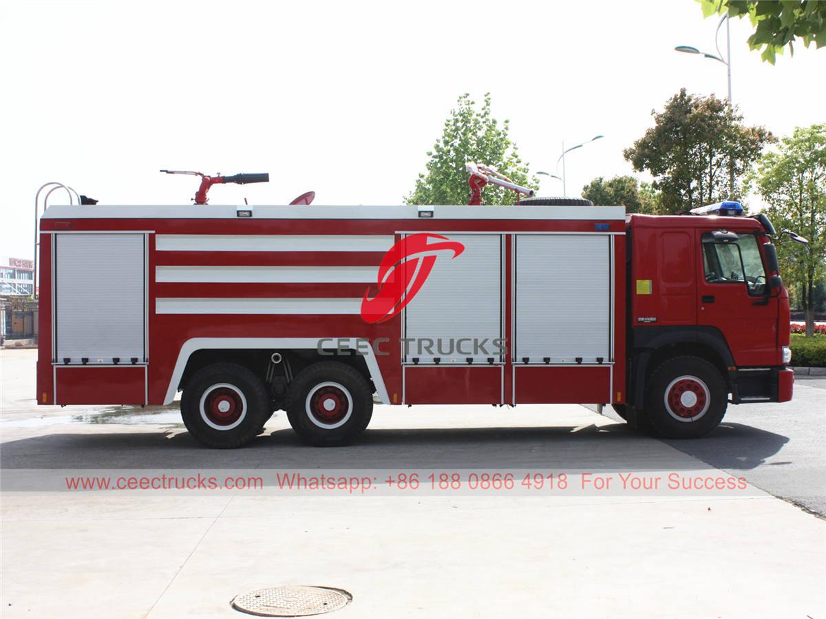 HOWO 10 wheeler fire engine HOWO 10 wheeler fire engine