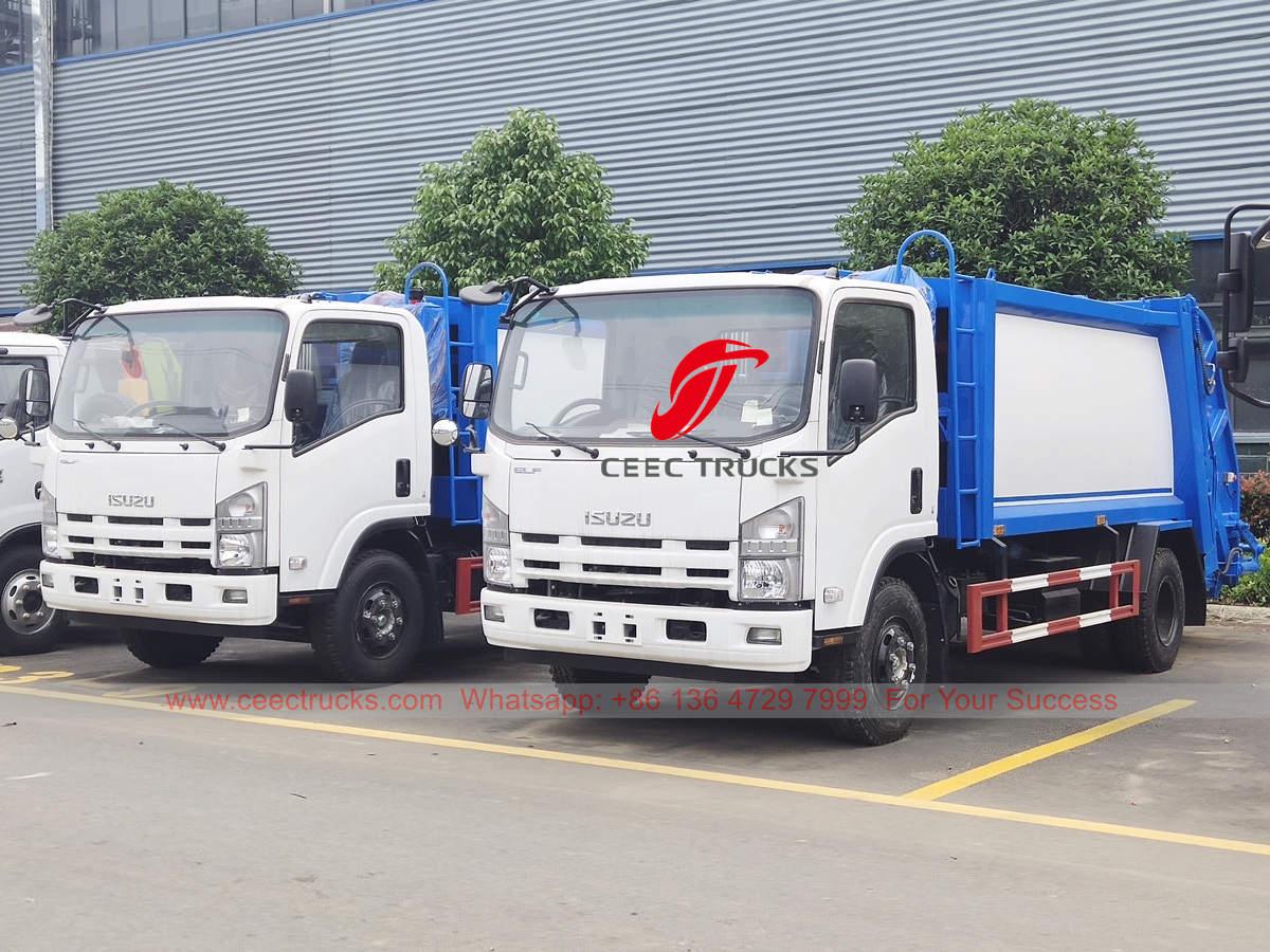 ISUZU waste compressed trucks for export ISUZU waste compressed trucks for export