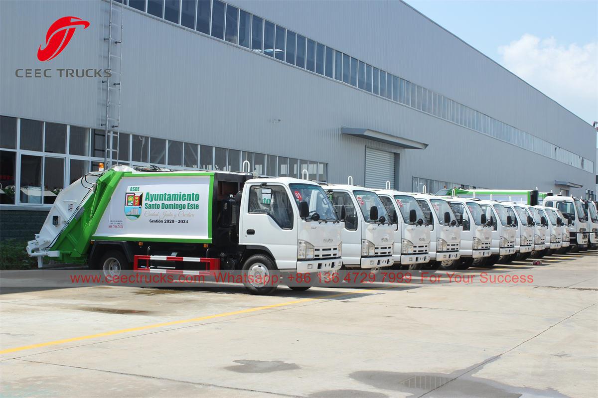 ISUZU trash compactor supplier ISUZU trash compactor supplier