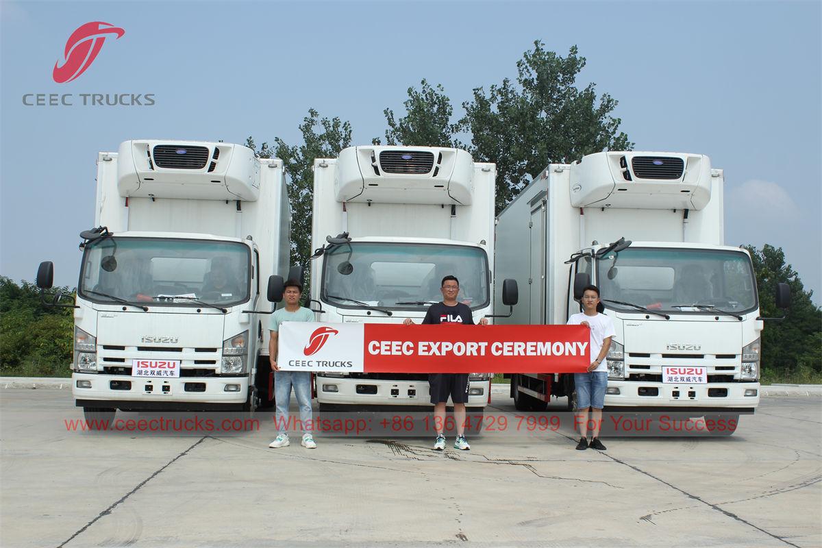 ISUZU 6 wheeler reefer trucks for sale ISUZU 6 wheeler reefer trucks for sale
