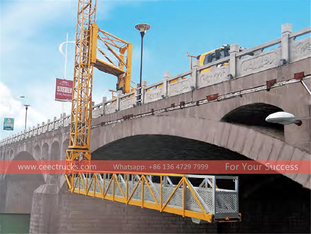 HOWO 8x4 bridge inspection truck export to South American HOWO 8x4 bridge inspection truck export to South American