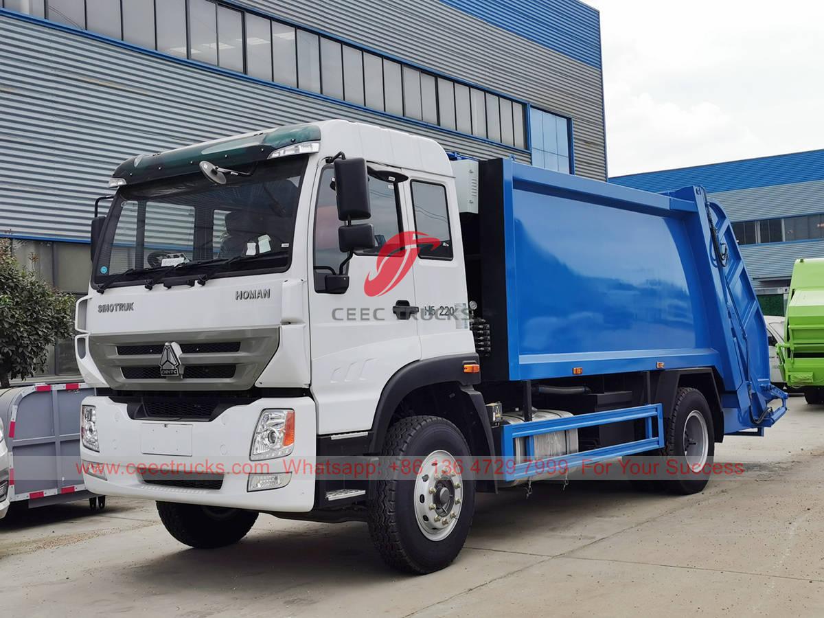 SINOTRUK 12CBM refuse compressed truck SINOTRUK 12CBM refuse compressed truck