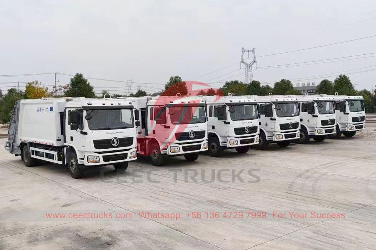 Shacman 4Ã2 refuse compactor truck for export Shacman 4Ã2 refuse compactor truck for export