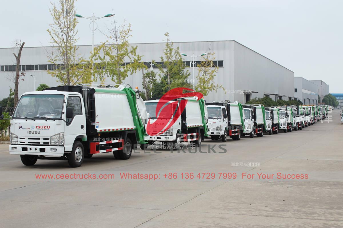 China profession ISUZU garbage compactor manufacturer China profession ISUZU garbage compactor manufacturer