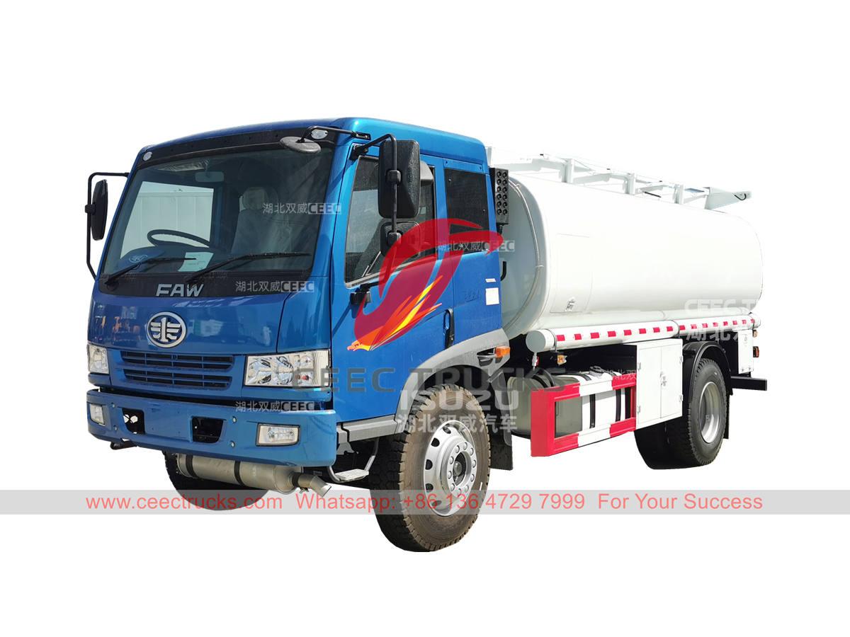 FAW 4&times;2 12000 liters refueling truck on promotion