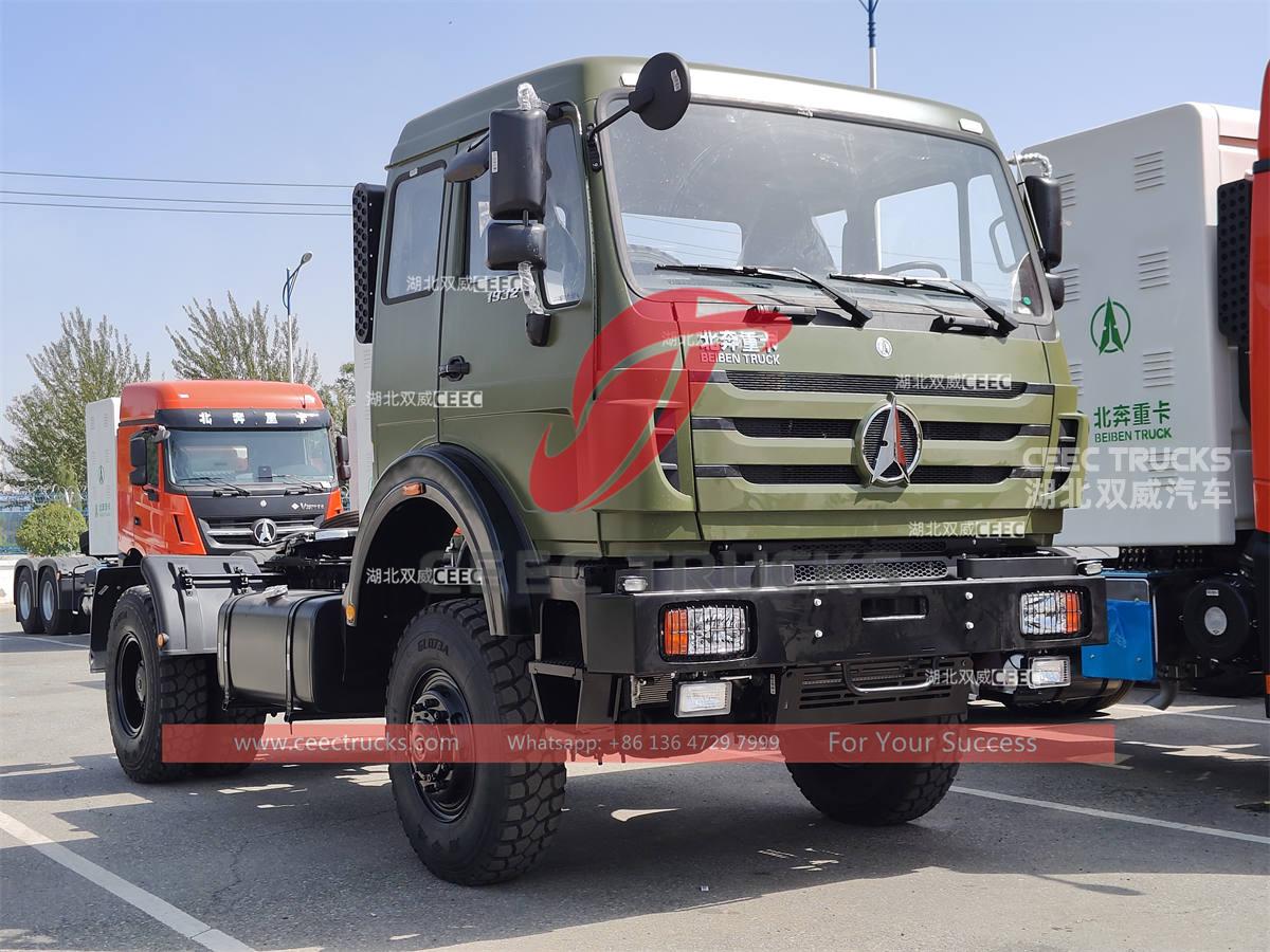 Beiben 1932 model 4&times;4 tractor with NG80 cabin
