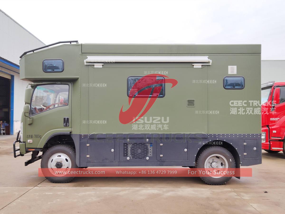 Customized ISUZU 4WD off-road campervan for sale Customized ISUZU 4WD off-road campervan for sale