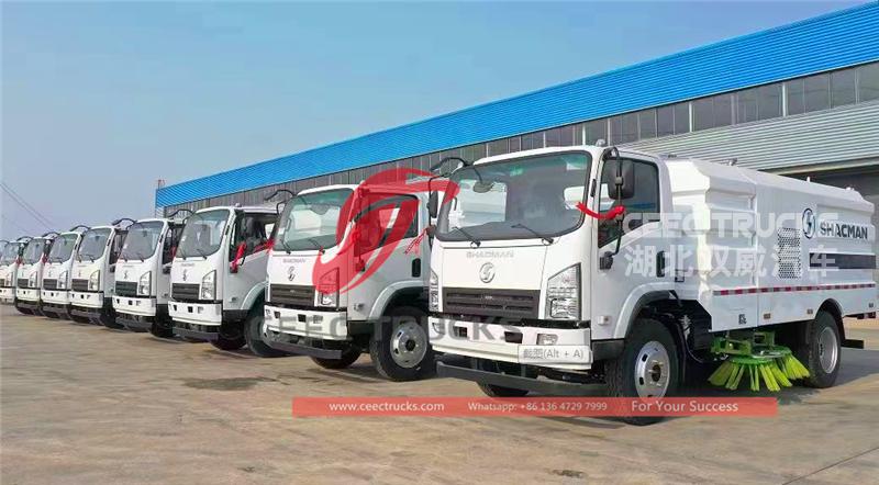 shacman road sweeper shacman road sweeper