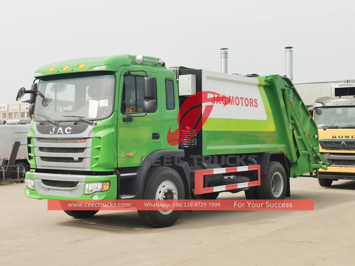 Factory price JAC 4Ã2 garbage compactor truck for sale Factory price JAC 4Ã2 garbage compactor truck for sale