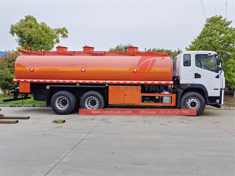 25000L fuel tanker truck 25000L fuel tanker truck