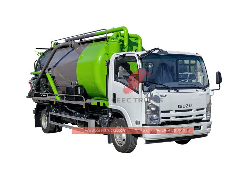 ISUZU NPR 8000L sewage tank truck ISUZU NPR 8000L sewage tank truck