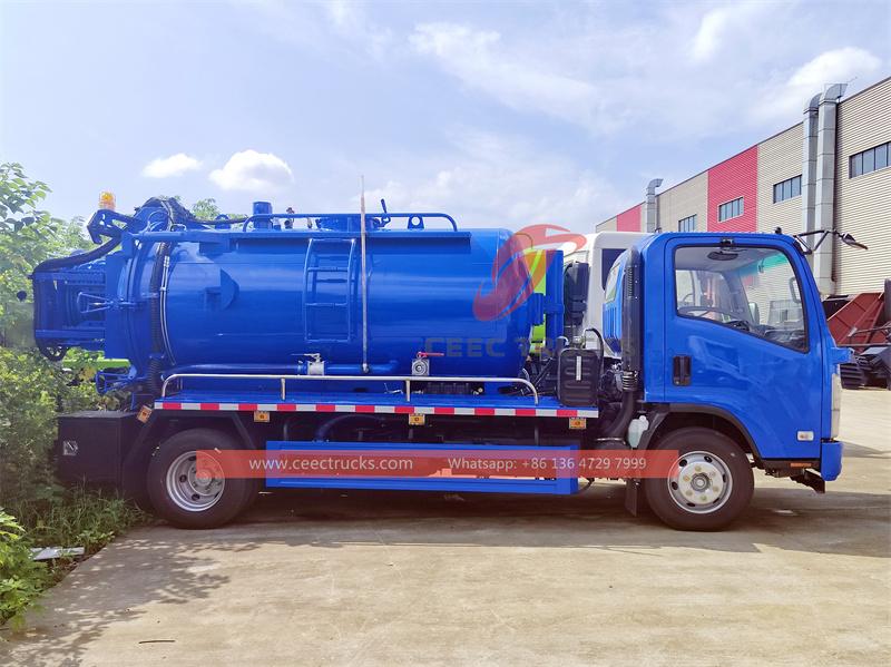 ISUZU NPR 6000L vacuum tank truck ISUZU NPR 6000L vacuum tank truck