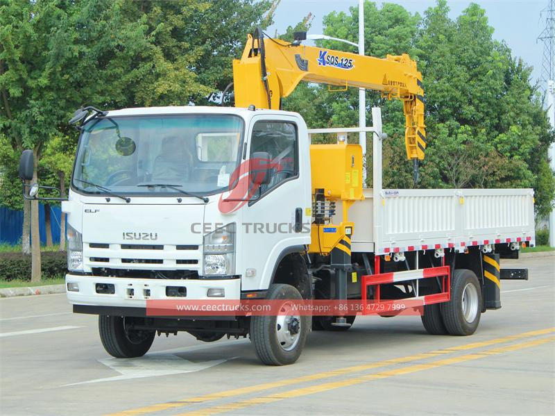 ISUZU 4X4 NPR crane truck ISUZU 4X4 NPR crane truck