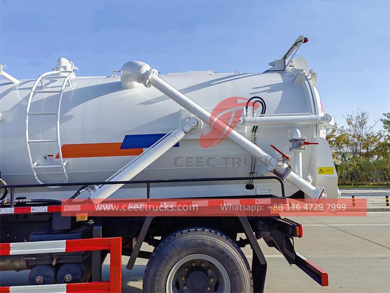 FAW 10000L sewer pump tanker truck FAW 10000L sewer pump tanker truck