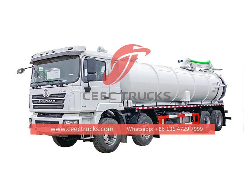 Shacman&nbsp;F3000&nbsp;gully&nbsp;sucker&nbsp;truck