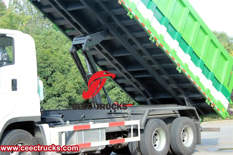 ISUZU 6WG1 420HP Middle Lifting Dump Truck ISUZU 6WG1 420HP Middle Lifting Dump Truck