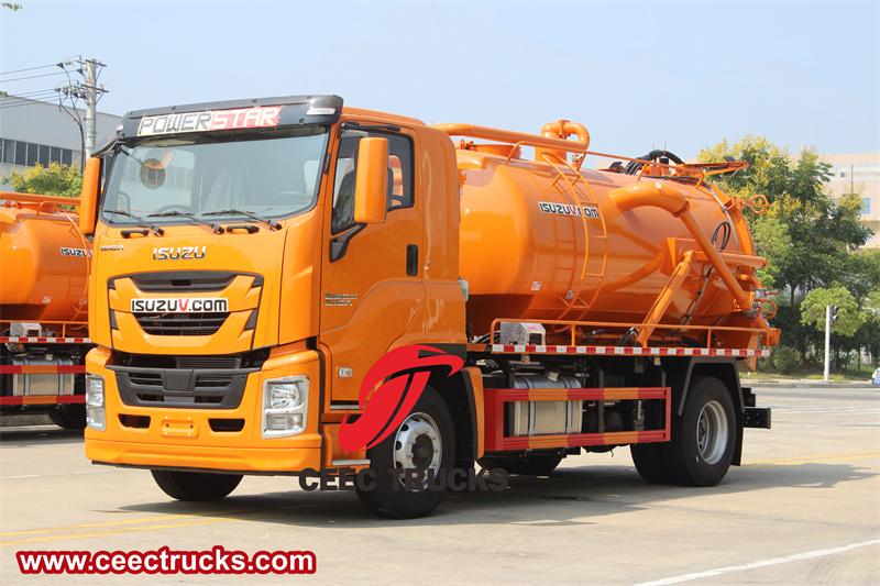 Isuzu VC61 Hydro Jetting Drain Cleaning truck Isuzu VC61 Hydro Jetting Drain Cleaning truck