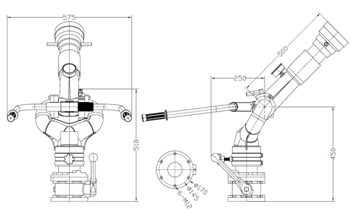 PS40W fire monitor PS40W fire monitor