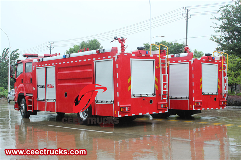 Isuzu GIGA 4x4 8000L water fire tender Isuzu GIGA 4x4 8000L water fire tender