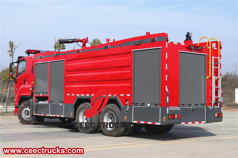 Isuzu GIGA foam fire pumper truck Isuzu GIGA foam fire pumper truck