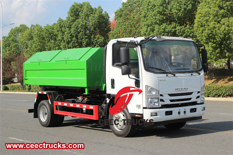 Isuzu 700P hook loader garbage truck Isuzu 700P hook loader garbage truck