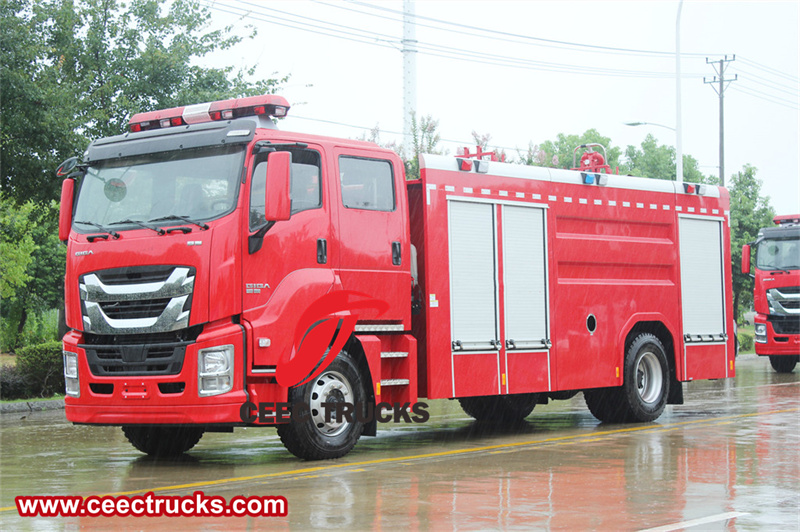 Isuzu 4x4 rescue fire truck Isuzu 4x4 rescue fire truck