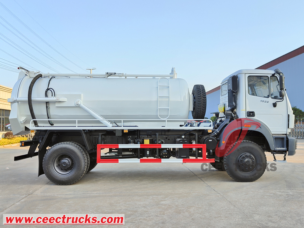 Beiben sewage truck
