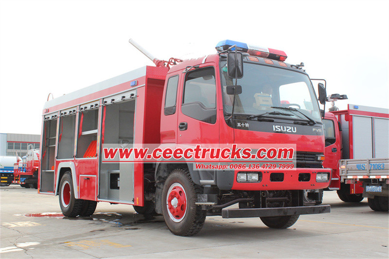 ISUZU FVR fire fighting truck ISUZU FVR fire fighting truck