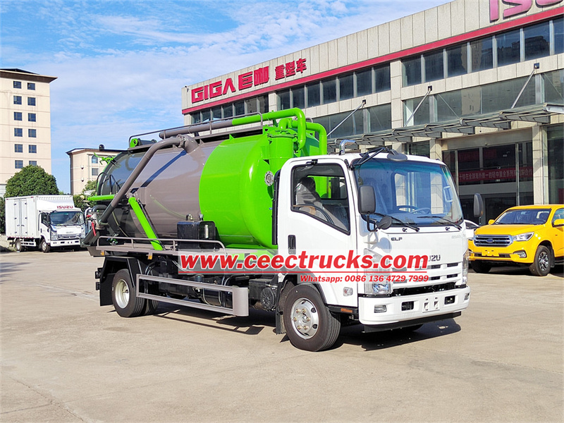 ISUZU NPR 10000L sewage tank truck ISUZU NPR 10000L sewage tank truck