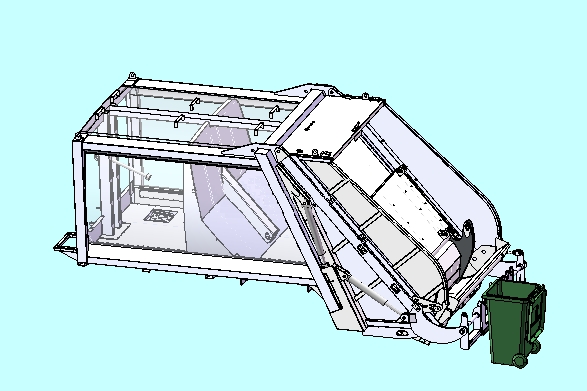 ISUZU truck compactor body kit