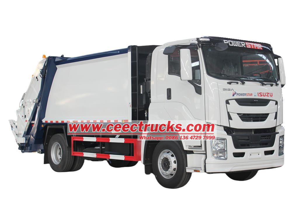 Isuzu GIGA 5X refuse compactor truck 16cbm