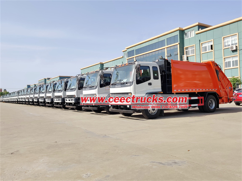 ISUZU FVR garbage compactor truck ISUZU FVR garbage compactor truck