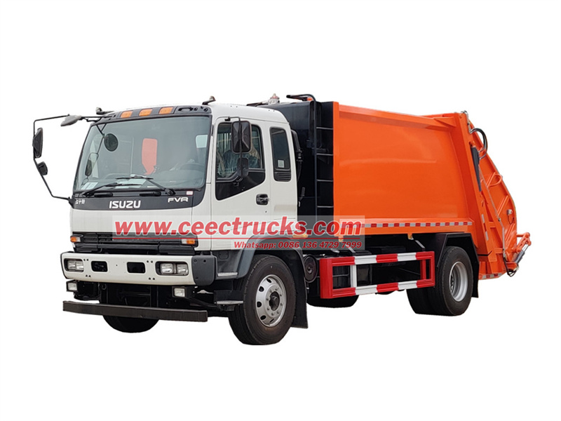 ISUZU FVR garbage compactor truck ISUZU FVR garbage compactor truck