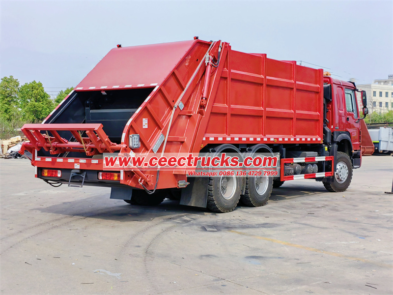 HOWO garbage compactor truck HOWO garbage compactor truck