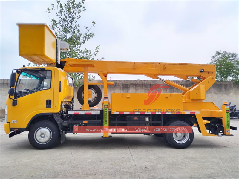 &nbsp;Isuzu Insulation Aerial&nbsp;Lift&nbsp;and&nbsp;Bucket&nbsp;Truck