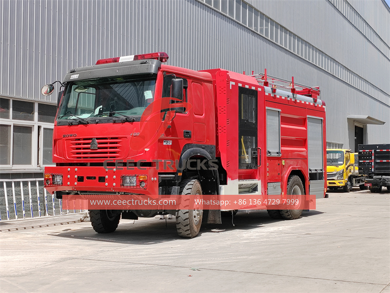 Howo 4x4 fire fighting truck Howo 4x4 fire fighting truck